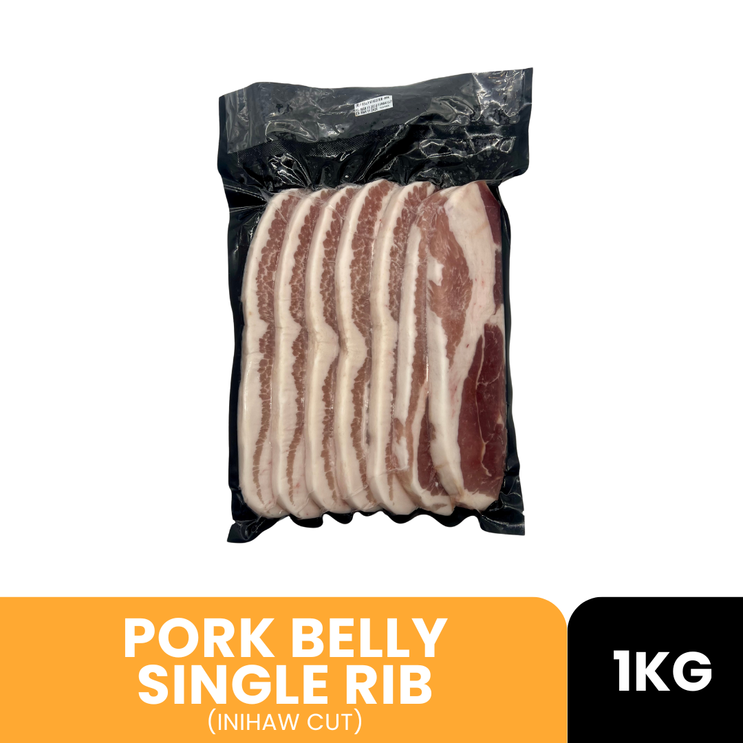 Pork Belly Single Rib (Inihaw Cut) | 1KG