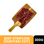 Load image into Gallery viewer, Beef Striploin (Sukiyaki Cut) | 300GMS
