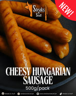 Load image into Gallery viewer, Steaks &amp; Stuff Cheesy Hungarian Sausage || 500g

