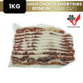 High Choice Shortribs Bone In (Galbi Cut)