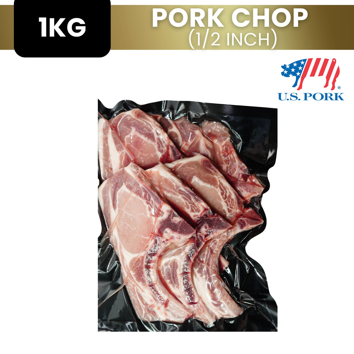 Pork Chop (1/2 inch)
