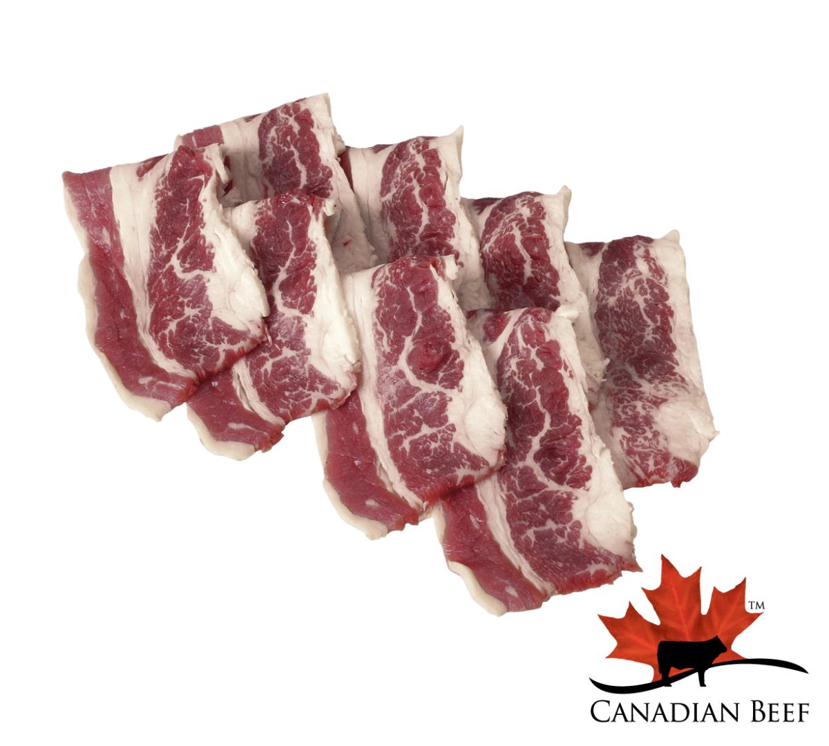 Canadian Beef Shortplate Yakiniku Cut