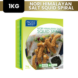 Pacific West Nori Himalayan Salt Squid Spiral || 1kg