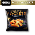 Potato Pockets with Cream Cheese and Herbs