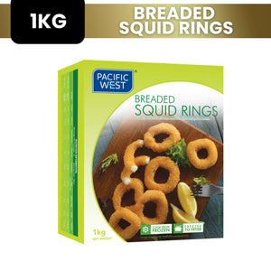 Pacific West Breaded  Squid Rings || 1kg
