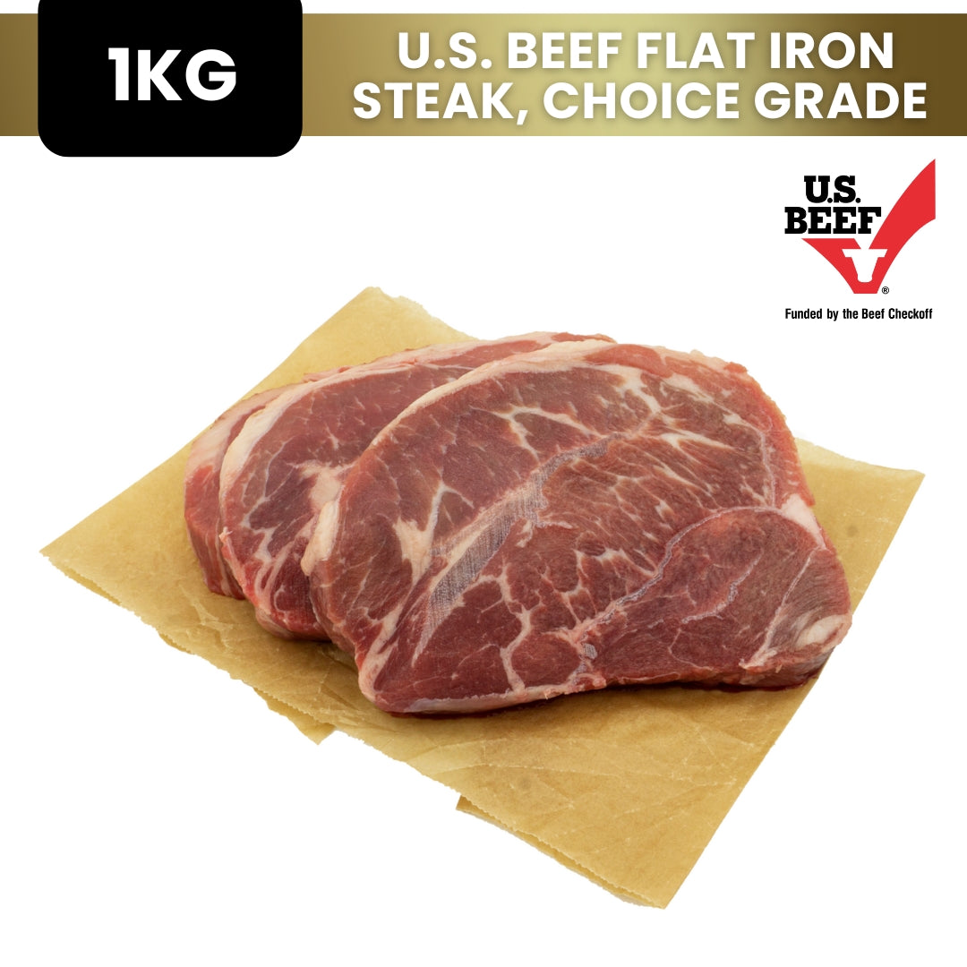 Beef Flat Iron Steak || 1kg – Steaks Stuff