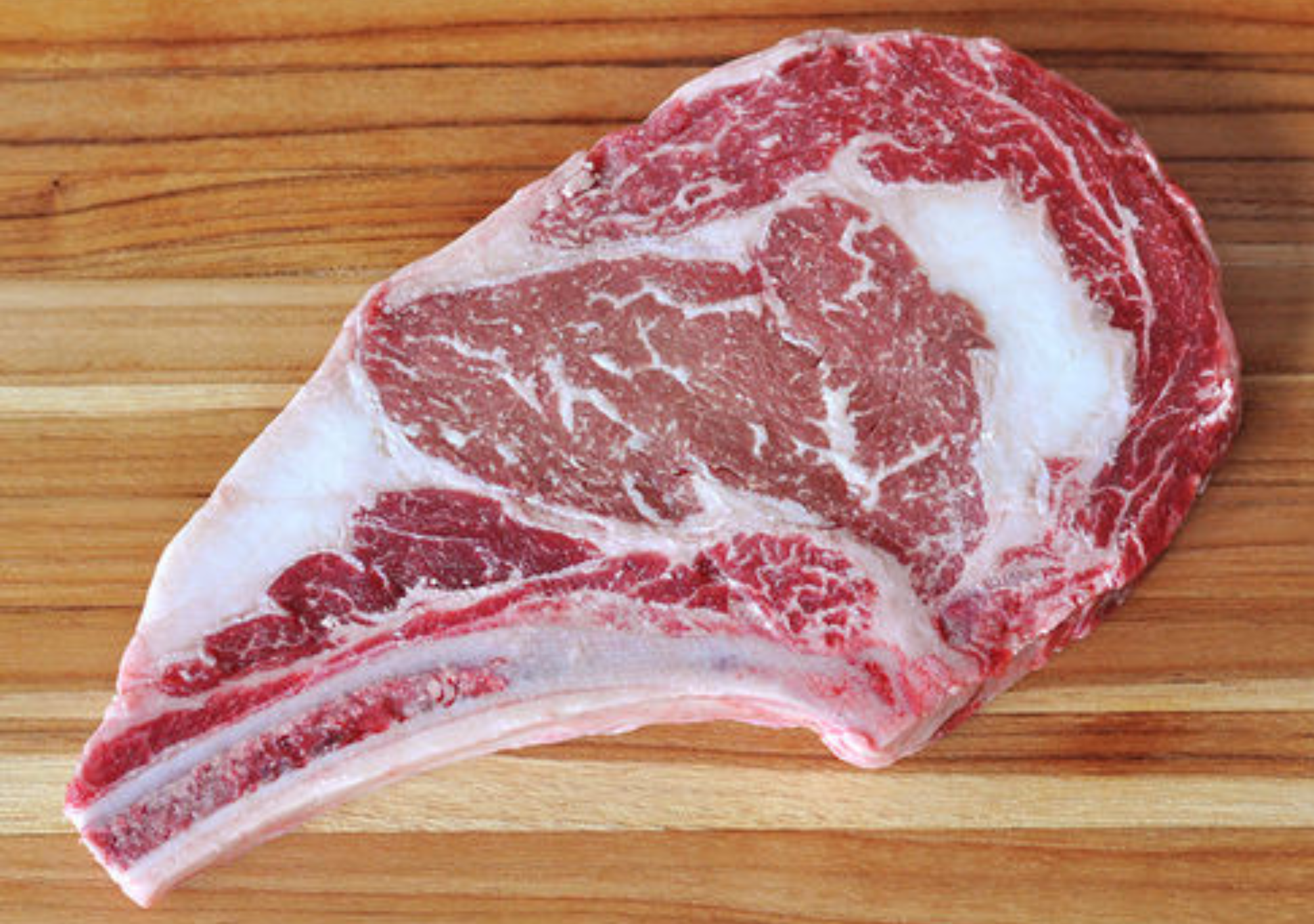 U.S. RIB EYE BONE IN, CHOICE GRADE || 400g